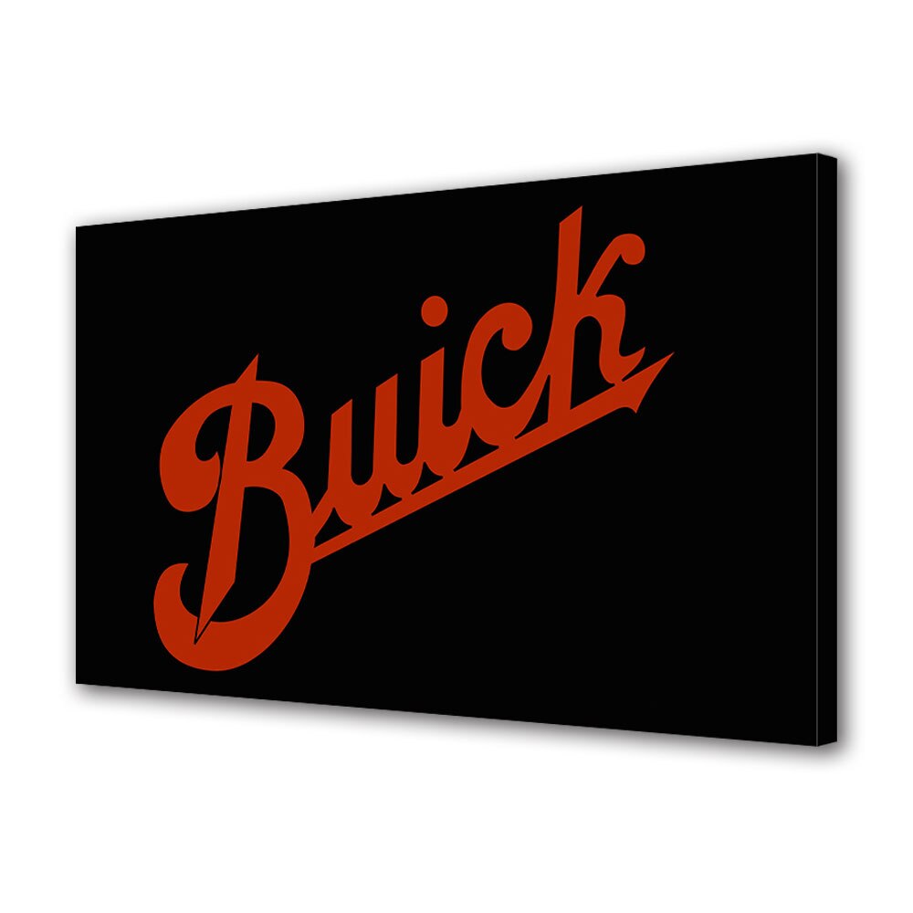 Tablou Canvas Luminos in intuneric VarioView LED, Auto Moto, Buick Logo, 30 x 45 cm