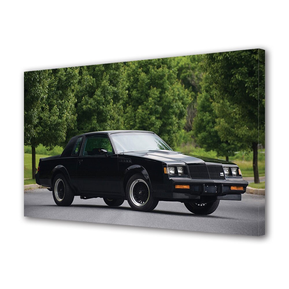 Tablou Canvas Luminos in intuneric VarioView LED, Auto Moto, Buick GNX 1987, 40 x 60 cm