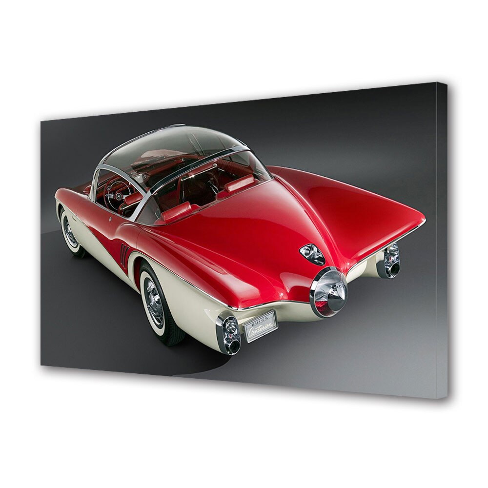 Tablou Canvas Luminos in intuneric VarioView LED, Auto Moto, Buick Centurion Concept Car 1956, 40 x 60 cm