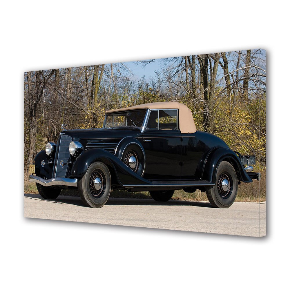 Tablou Canvas Luminos in intuneric VarioView LED, Auto Moto, 1934 Buick Series 90 Convertible Coupe, 30 x 45 cm