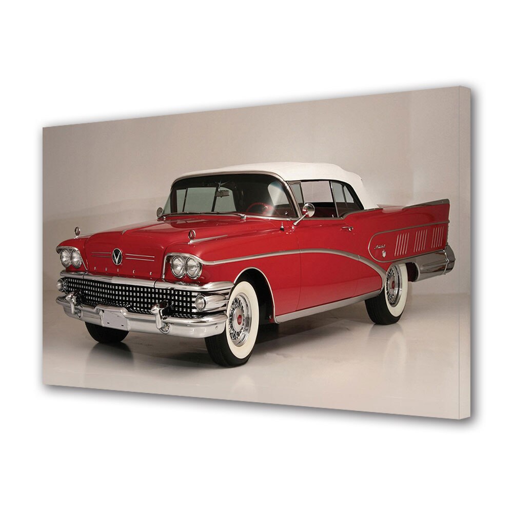 Tablou Canvas Luminos in intuneric VarioView LED, Auto Moto, Buick Limited Convertible (756) 1958, 30 x 45 cm