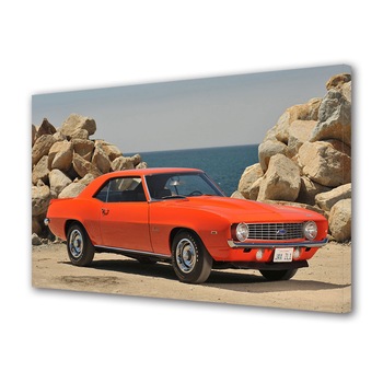 Tablou Canvas Luminos in intuneric VarioView LED, Auto Moto, Chevrolet Camaro ZL-1 (MkI) 1969, 40 x 60 cm Tablou Canvas Luminos in intuneric VarioView LED, Auto Moto, Chevrolet Camaro ZL-1 (MkI) 1969, 40 x 60 cm