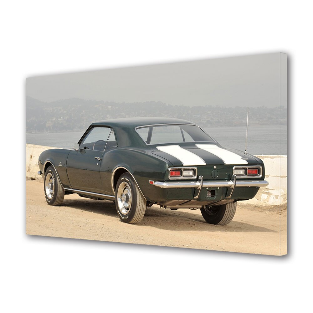 Tablou Canvas Luminos in intuneric VarioView LED, Auto Moto, Chevrolet Camaro Z28 (MkI) 1968, 40 x 60 cm