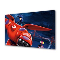 Tablou Canvas Luminos in intuneric VarioView LED, Pattern, Baymax big hero 6 Disney Movie, 30 x 45 cm