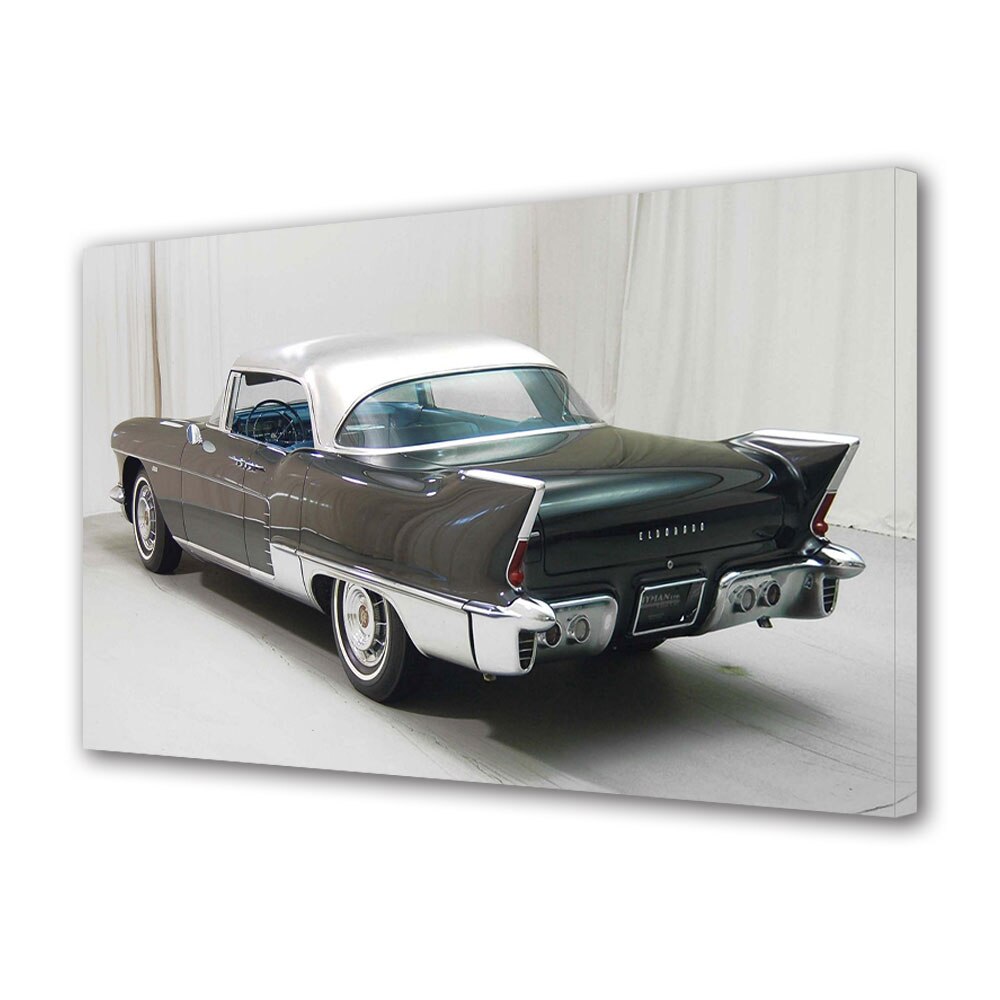 Tablou Canvas Luminos in intuneric VarioView LED, Auto Moto, Cadillac Eldorado Brougham 1957-58, 40 x 60 cm
