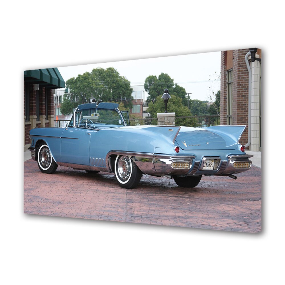 Tablou Canvas Luminos in intuneric VarioView LED, Auto Moto, 1958 Cadillac Eldorado (The Raindrop Dream Car), 30 x 45 cm
