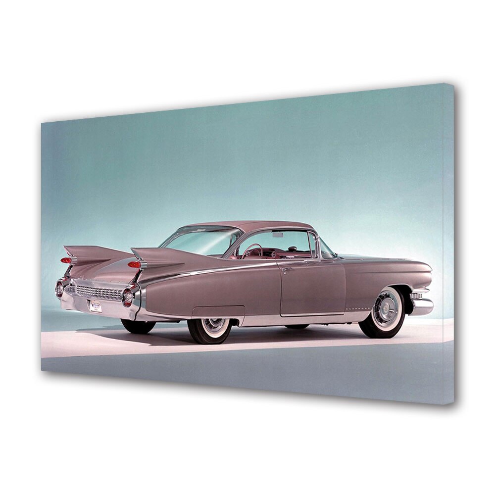 Tablou Canvas Luminos in intuneric VarioView LED, Auto Moto, Cadillac Eldorado Seville 1959, 40 x 60 cm