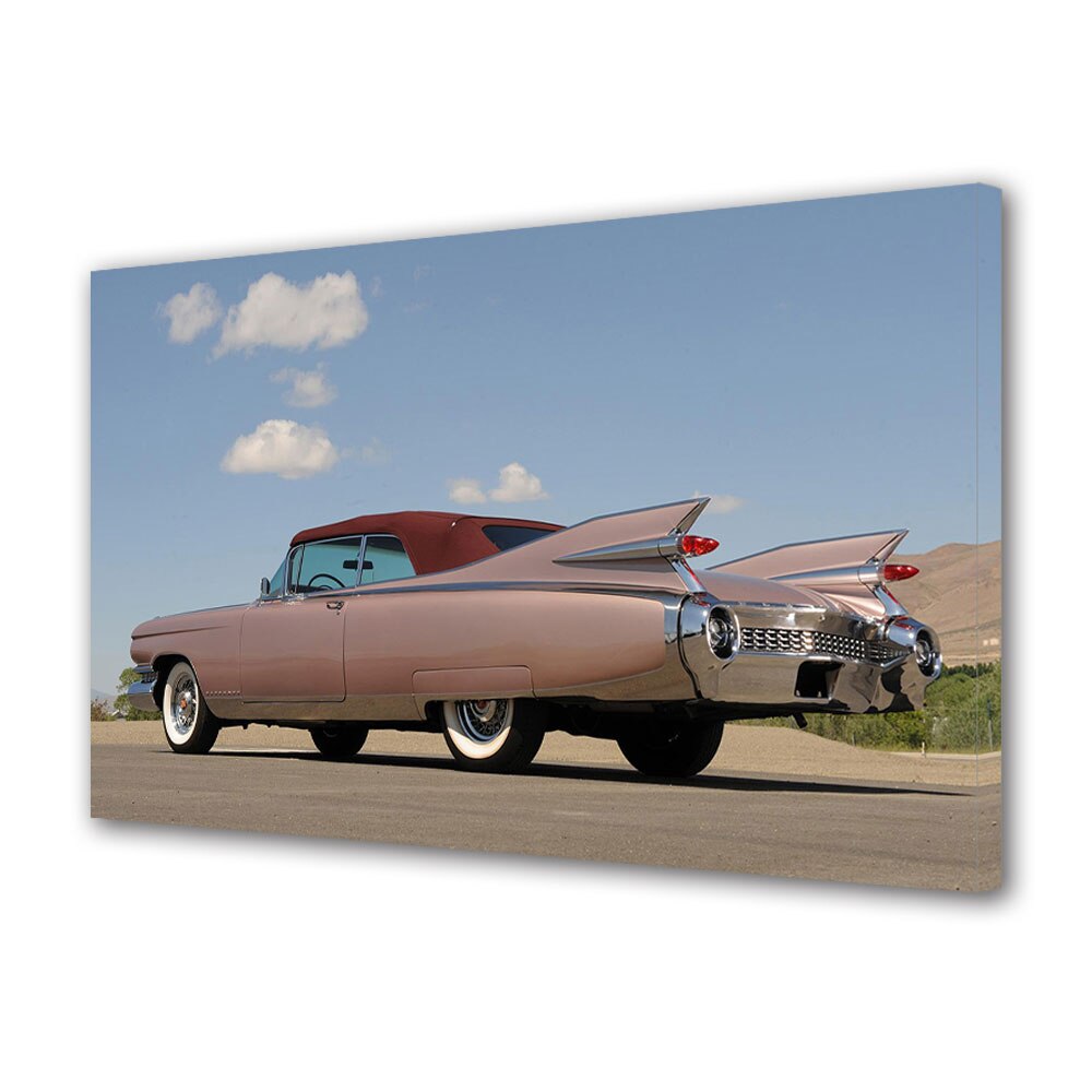 Tablou Canvas Luminos in intuneric VarioView LED, Auto Moto, 1959 Cadillac Eldorado Biarritz Convertible, 40 x 60 cm
