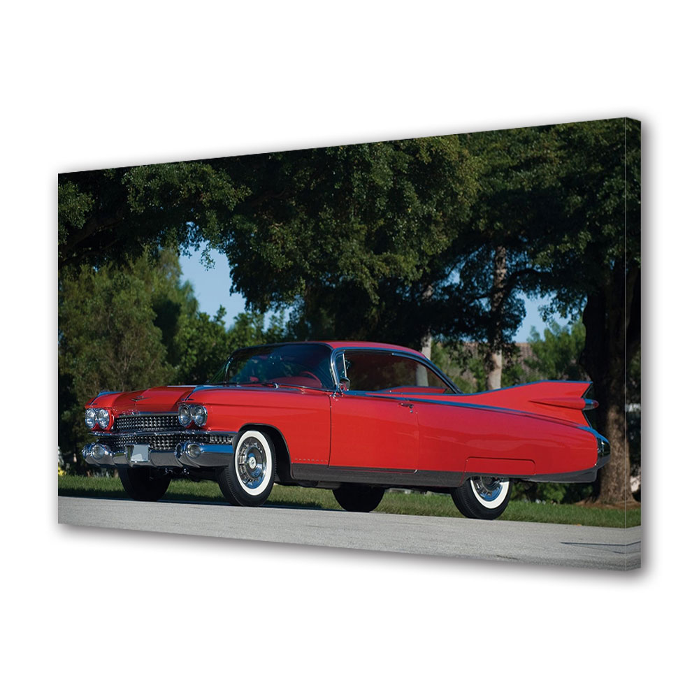 Tablou Canvas Luminos in intuneric VarioView LED, Auto Moto, Cadillac Eldorado Seville 1959, 40 x 60 cm