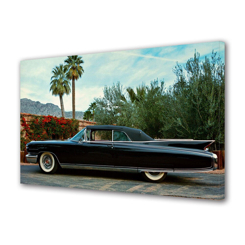 Tablou Canvas Luminos in intuneric VarioView LED, Auto Moto, 1960 Cadillac Eldorado Biarritz, 30 x 45 cm
