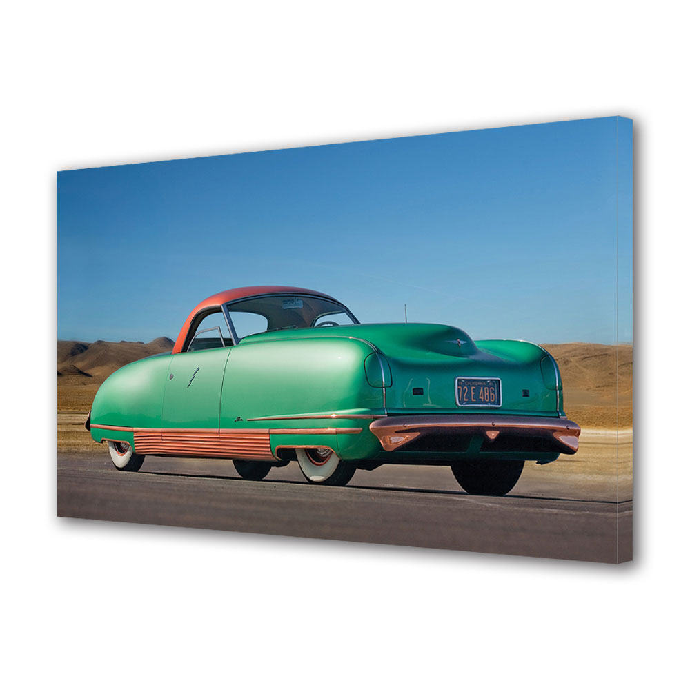 Tablou Canvas Luminos in intuneric VarioView LED, Auto Moto, 1941 Chrysler Thunderbolt Concept Car, 40 x 60 cm