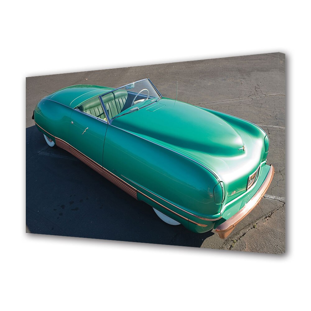 Tablou Canvas Luminos in intuneric VarioView LED, Auto Moto, Chrysler Thunderbolt Concept Car 1940, 40 x 60 cm