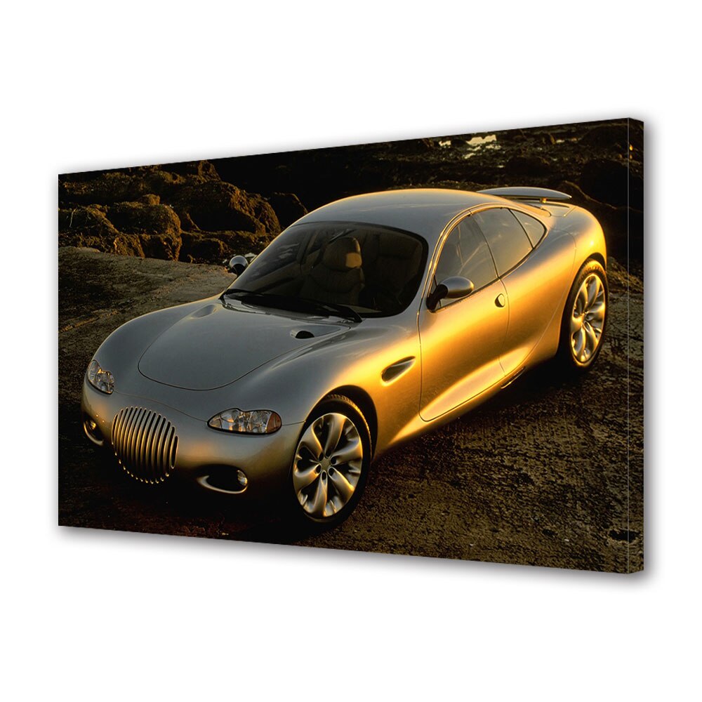 Tablou Canvas Luminos in intuneric VarioView LED, Auto Moto, Chrysler 300M Concept 1991, 30 x 45 cm