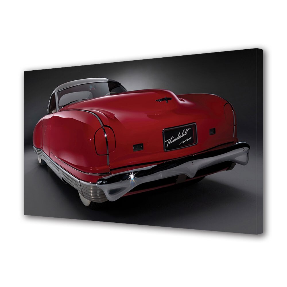 Tablou Canvas Luminos in intuneric VarioView LED, Auto Moto, Chrysler Thunderbolt Concept Car 1940, 40 x 60 cm