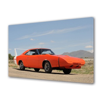 Tablou Canvas Luminos in intuneric VarioView LED, Auto Moto, 1969 Dodge Charger Daytona, 30 x 45 cm Tablou Canvas Luminos in intuneric VarioView LED, Auto Moto, 1969 Dodge Charger Daytona, 30 x 45 cm