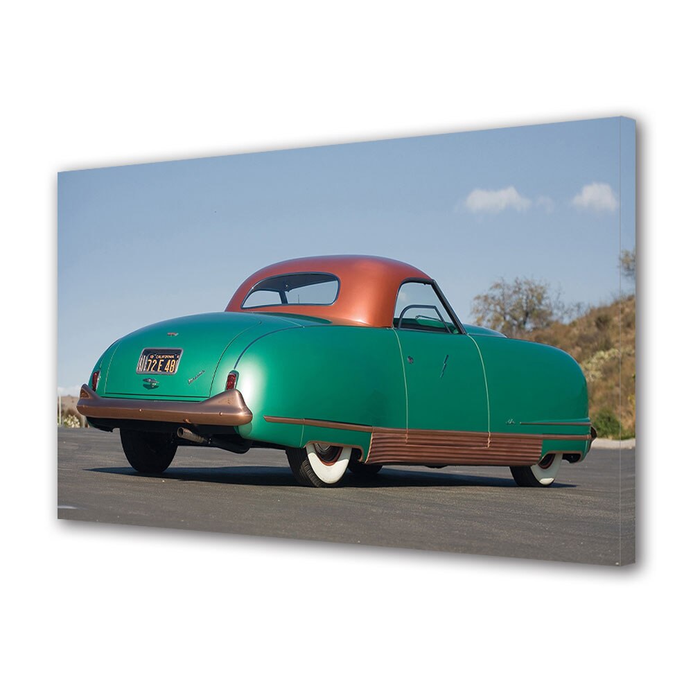Tablou Canvas Luminos in intuneric VarioView LED, Auto Moto, 1941 Chrysler Thunderbolt Concept Car, 30 x 45 cm