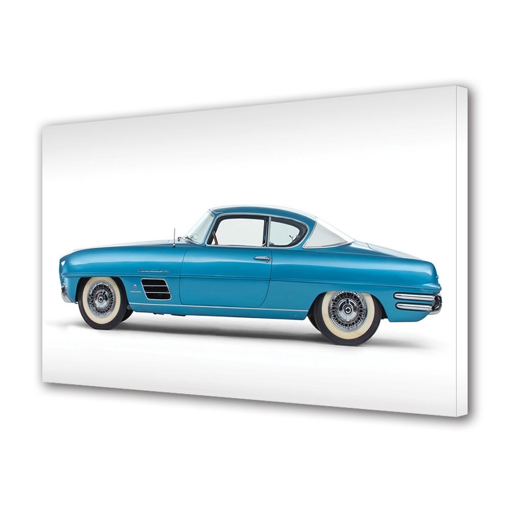 Tablou Canvas Luminos in intuneric VarioView LED, Auto Moto, Dodge Firearrow Sport Coupe Concept Car 1954, 30 x 45 cm