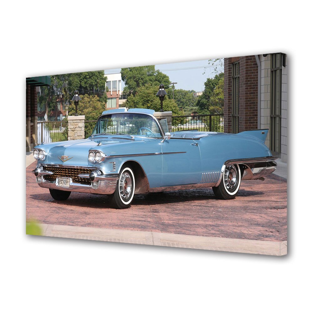Tablou Canvas Luminos in intuneric VarioView LED, Auto Moto, 1958 Cadillac Eldorado (The Raindrop Dream Car), 40 x 60 cm