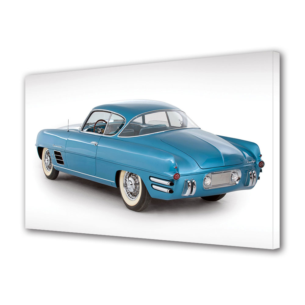 Tablou Canvas Luminos in intuneric VarioView LED, Auto Moto, Dodge Firearrow Sport Coupe Concept Car 1954, 40 x 60 cm