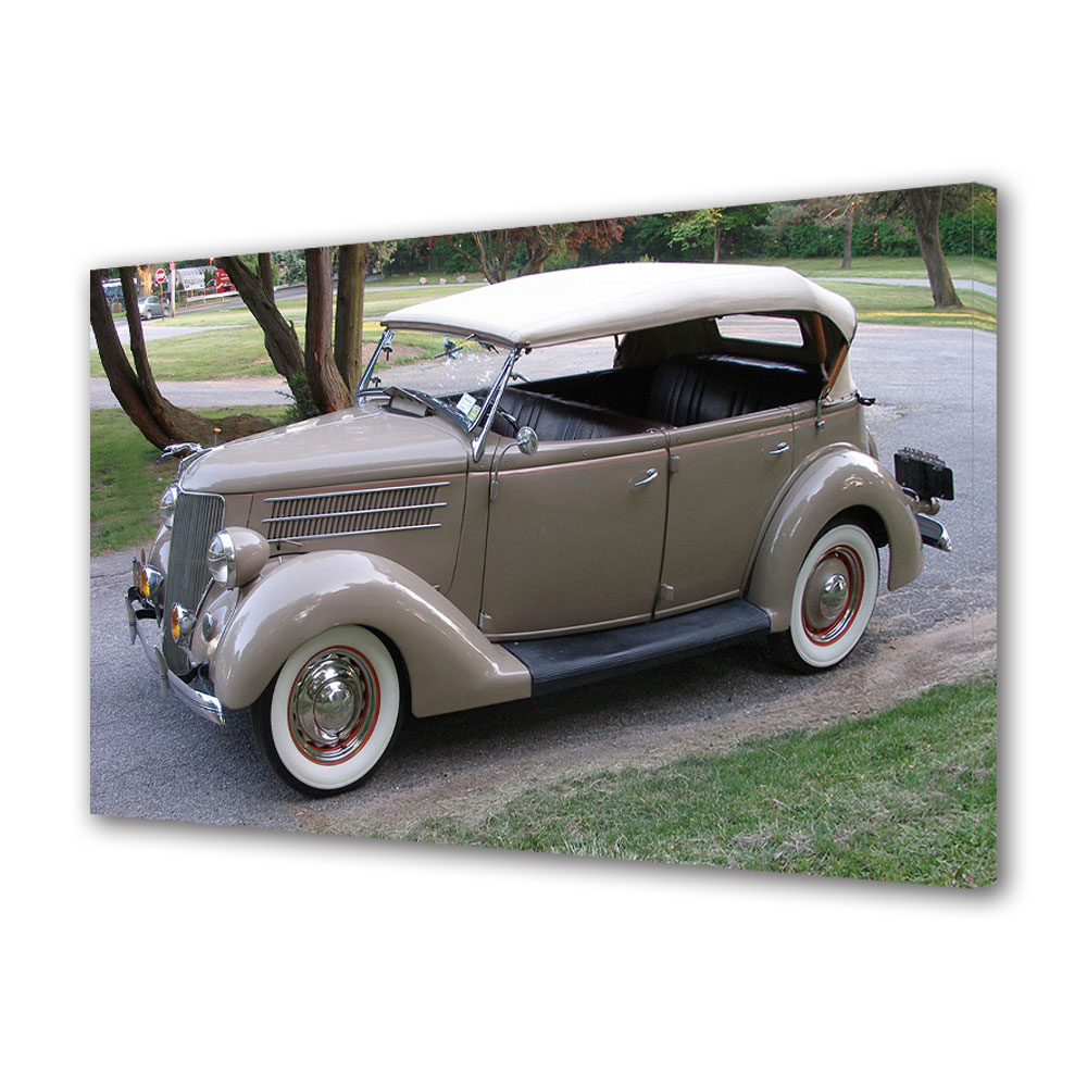 Tablou Canvas Luminos in intuneric VarioView LED, Auto Moto, 1936 Ford Phaeton, 40 x 60 cm