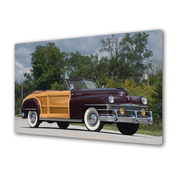 Tablou Canvas Luminos in intuneric VarioView LED, Auto Moto, Chrysler Town&Country Convertible 1948, 30 x 45 cm Tablou Canvas Luminos in intuneric VarioView LED, Auto Moto, Chrysler Town&Country Convertible 1948, 30 x 45 cm