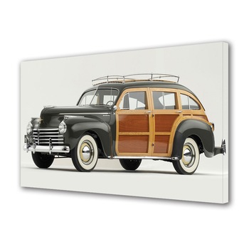 Tablou Canvas Luminos in intuneric VarioView LED, Auto Moto, 1941 Chrysler Town & Country Barrel Back Estate Wagon, 40 x 60 cm Tablou Canvas Luminos in intuneric VarioView LED, Auto Moto, 1941 Chrysler Town & Country Barrel Back Estate Wagon, 40 x 60 cm