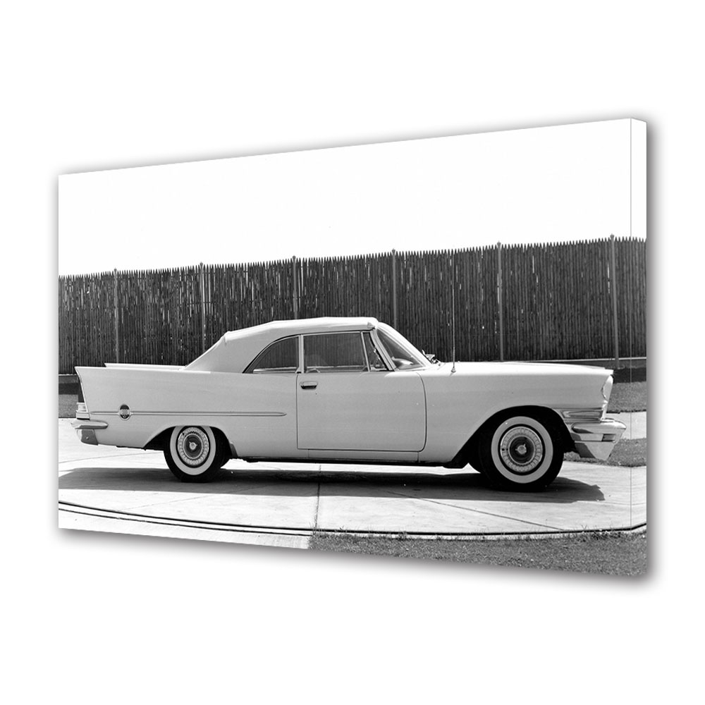 Tablou Canvas Luminos in intuneric VarioView LED, Auto Moto, Chrysler 300C Convertible 1957, 30 x 45 cm