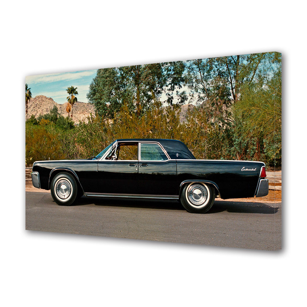 Tablou Canvas Luminos in intuneric VarioView LED, Auto Moto, 1962 Lincoln Continental, 40 x 60 cm