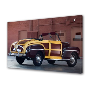 Tablou Canvas Luminos in intuneric VarioView LED, Auto Moto, Ford Super Deluxe Sportsman Convertible 1946-48, 30 x 45 cm Tablou Canvas Luminos in intuneric VarioView LED, Auto Moto, Ford Super Deluxe Sportsman Convertible 1946-48, 30 x 45 cm