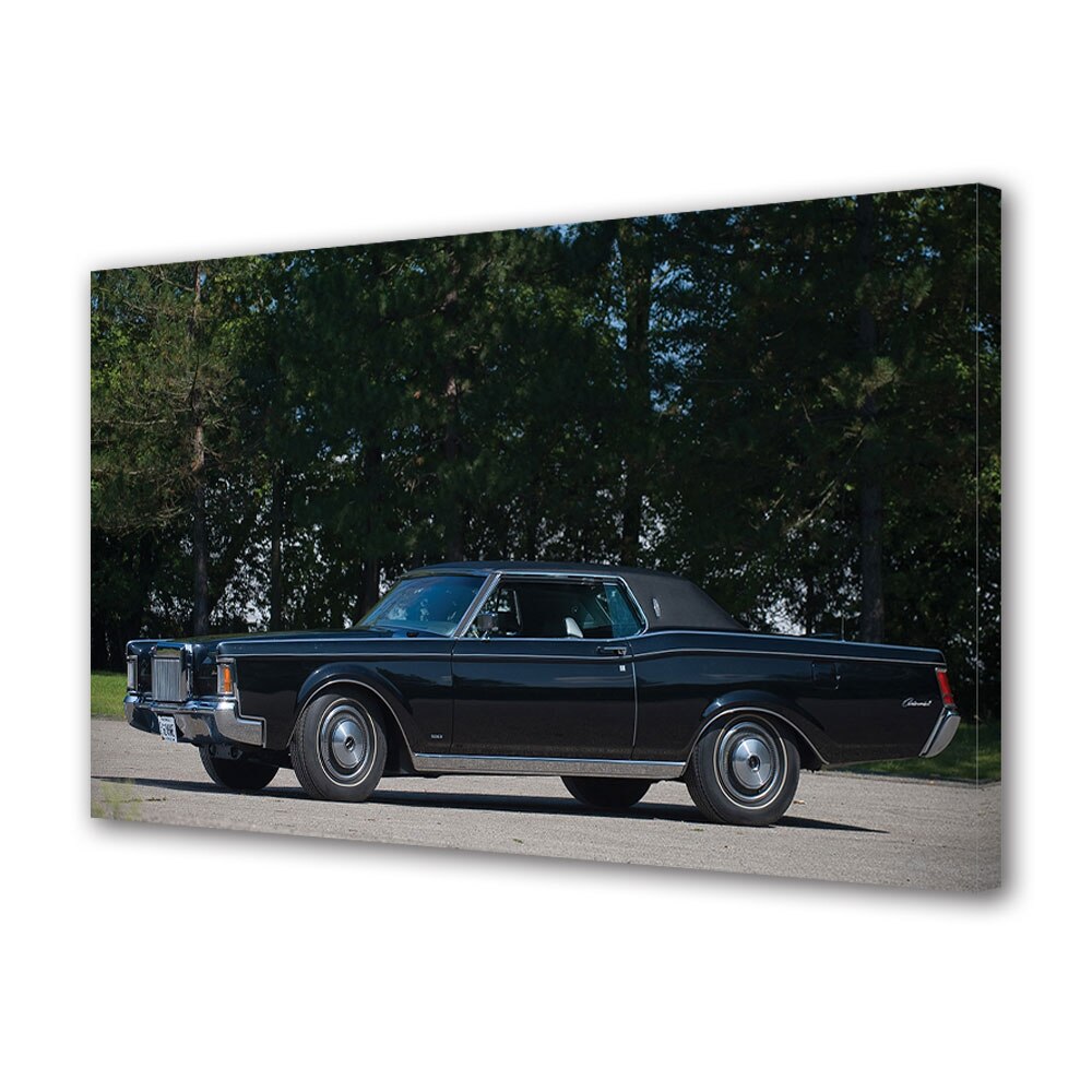 Tablou Canvas Luminos in intuneric VarioView LED, Auto Moto, Lincoln Continental Mark III 1968-71, 30 x 45 cm