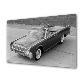 Tablou Canvas Luminos in intuneric VarioView LED, Auto Moto, Lincoln Continental Convertible 1961, 40 x 60 cm Tablou Canvas Luminos in intuneric VarioView LED, Auto Moto, Lincoln Continental Convertible 1961, 40 x 60 cm