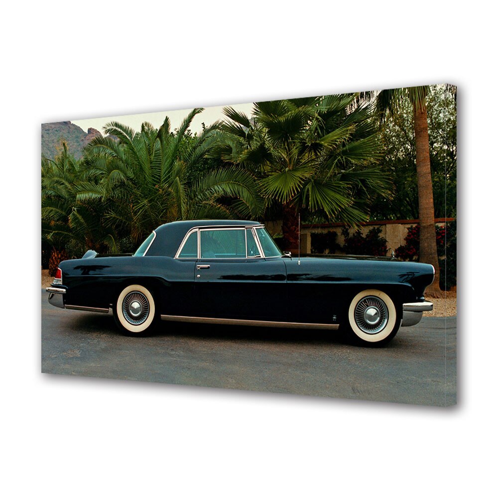 Tablou Canvas Luminos in intuneric VarioView LED, Auto Moto, 1962 Lincoln Continental, 40 x 60 cm
