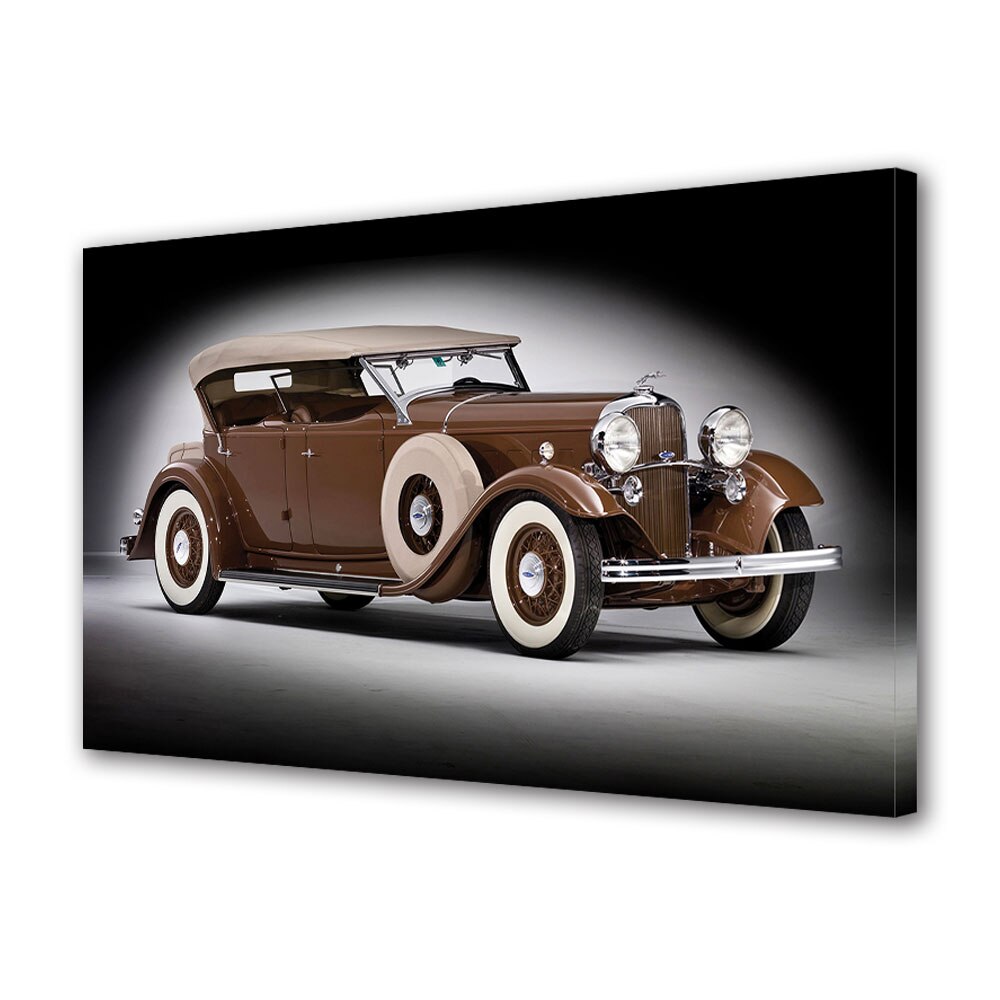 Tablou Canvas Luminos in intuneric VarioView LED, Auto Moto, Lincoln KB Dual Windshield Phaeton by Brunn 1932, 40 x 60 cm