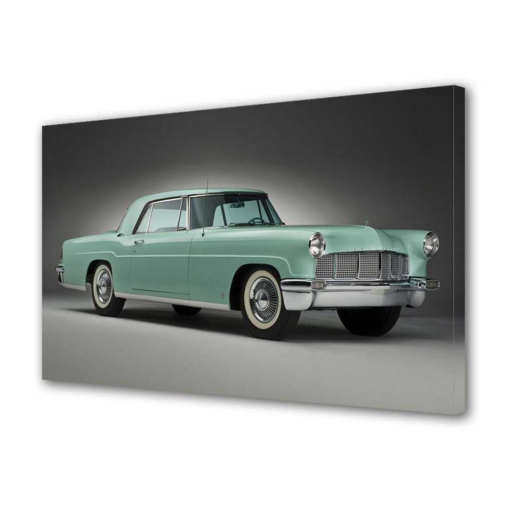 Tablou Canvas Luminos in intuneric VarioView LED, Auto Moto, Lincoln Continental Mark II 1956-57, 40 x 60 cm