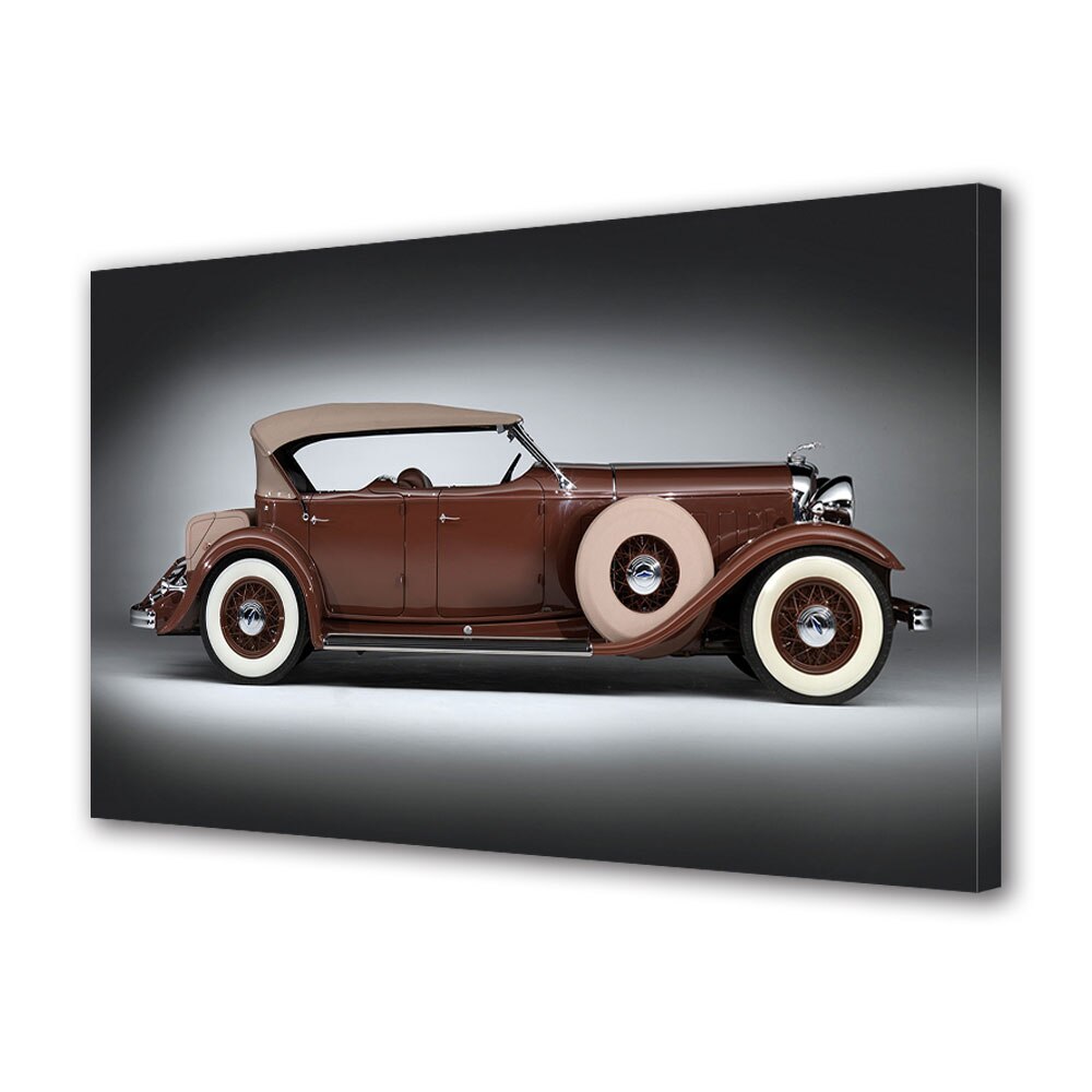 Tablou Canvas Luminos in intuneric VarioView LED, Auto Moto, Lincoln KB Dual Windshield Phaeton by Brunn 1932, 30 x 45 cm