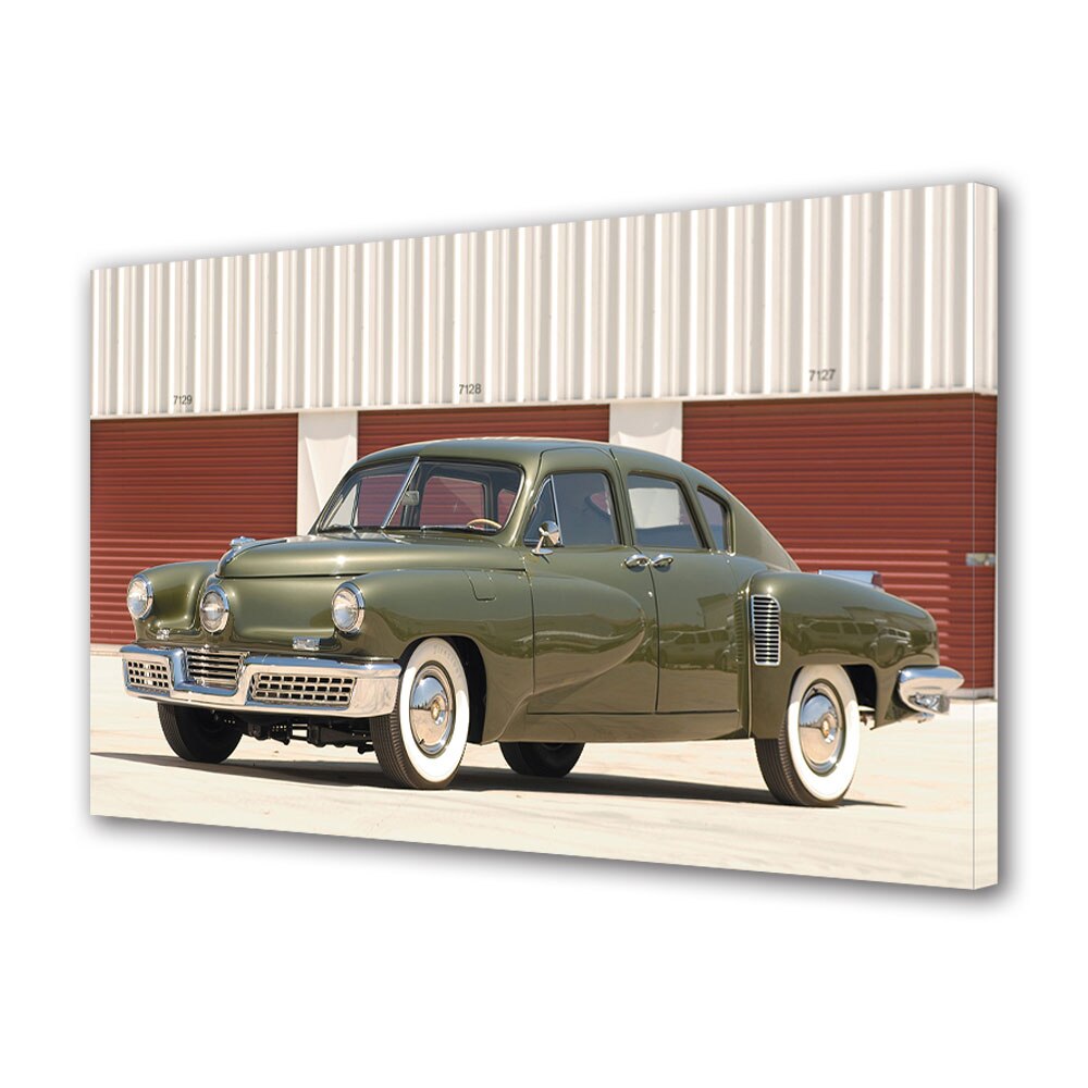 Tablou Canvas Luminos in intuneric VarioView LED, Auto Moto, Tucker Sedan 1948, 40 x 60 cm
