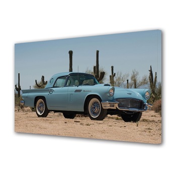 Tablou Canvas Luminos in intuneric VarioView LED, Auto Moto, Ford Thunderbird 1957, 40 x 60 cm Tablou Canvas Luminos in intuneric VarioView LED, Auto Moto, Ford Thunderbird 1957, 40 x 60 cm