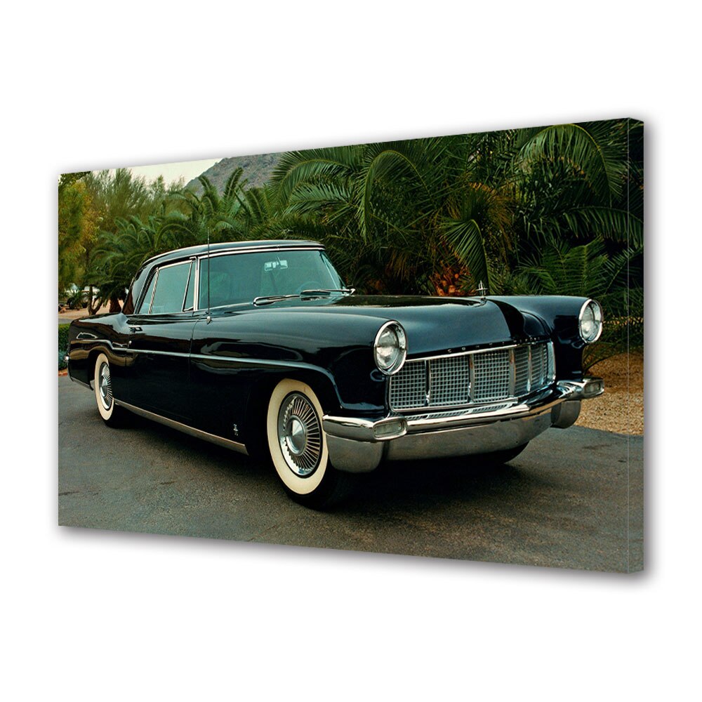Tablou Canvas Luminos in intuneric VarioView LED, Auto Moto, Lincoln Continental Mark II 1956-57, 40 x 60 cm