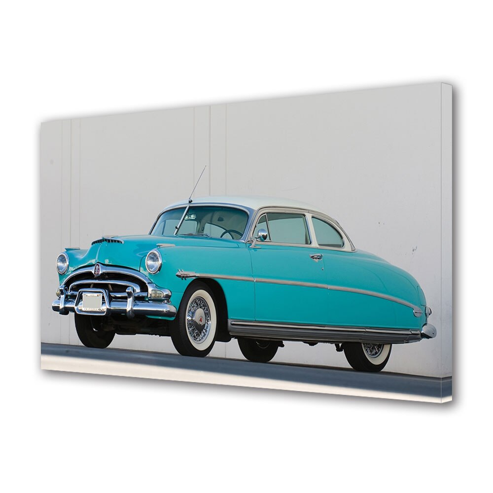 Tablou Canvas Luminos in intuneric VarioView LED, Auto Moto, 1953 HUDSON HORNET TWIN H-POWER COUPE, 40 x 60 cm