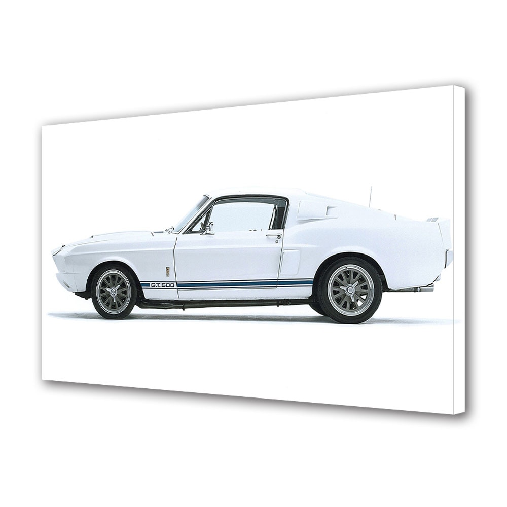 Tablou Canvas Luminos in intuneric VarioView LED, Auto Moto, Shelby GT500, 30 x 45 cm
