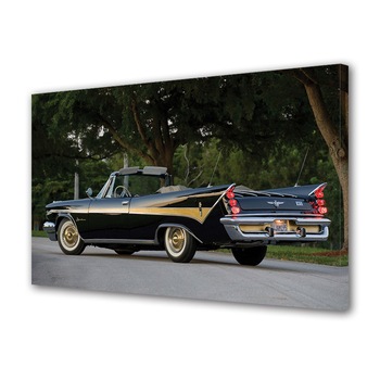 Tablou Canvas Luminos in intuneric VarioView LED, Auto Moto, DeSoto Adventurer Convertible Coupe 1959, 40 x 60 cm Tablou Canvas Luminos in intuneric VarioView LED, Auto Moto, DeSoto Adventurer Convertible Coupe 1959, 40 x 60 cm
