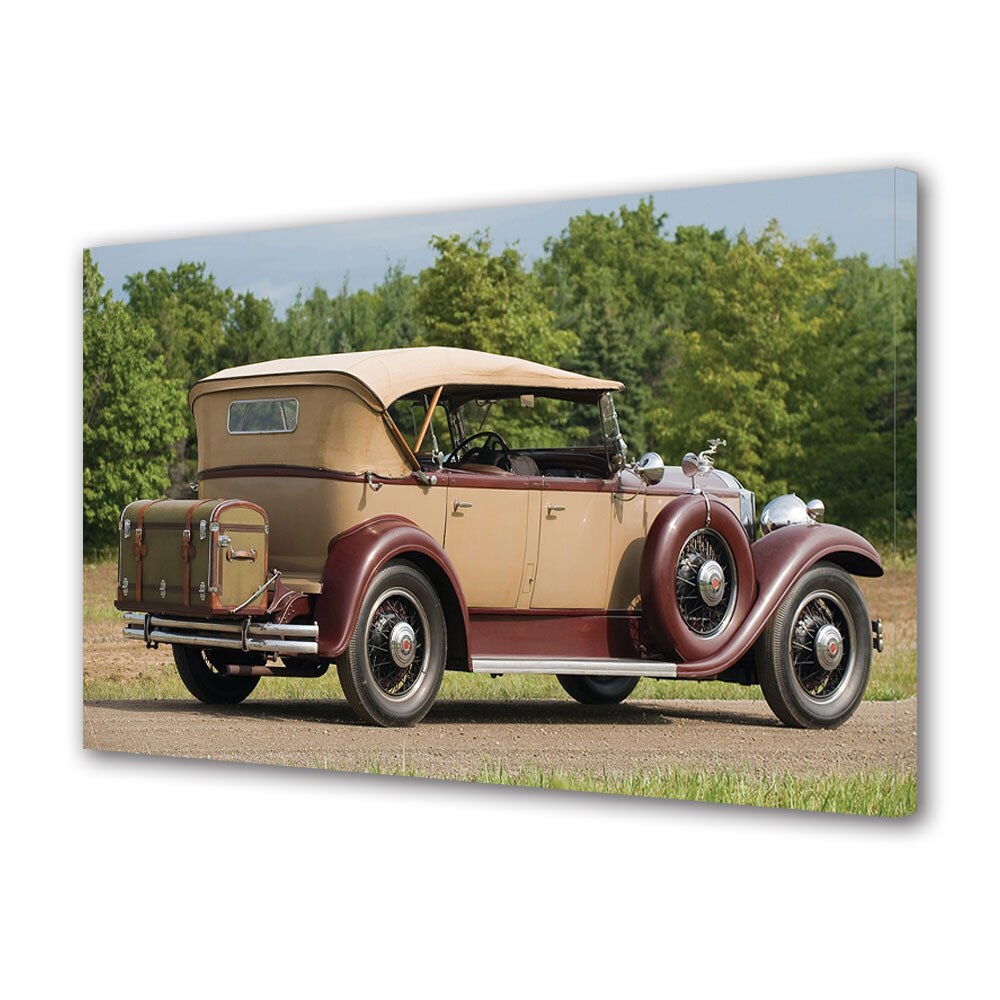 Tablou Canvas Luminos in intuneric VarioView LED, Auto Moto, 1931 Packard Eight Dual Cowl Sport Phaeton 833, 30 x 45 cm