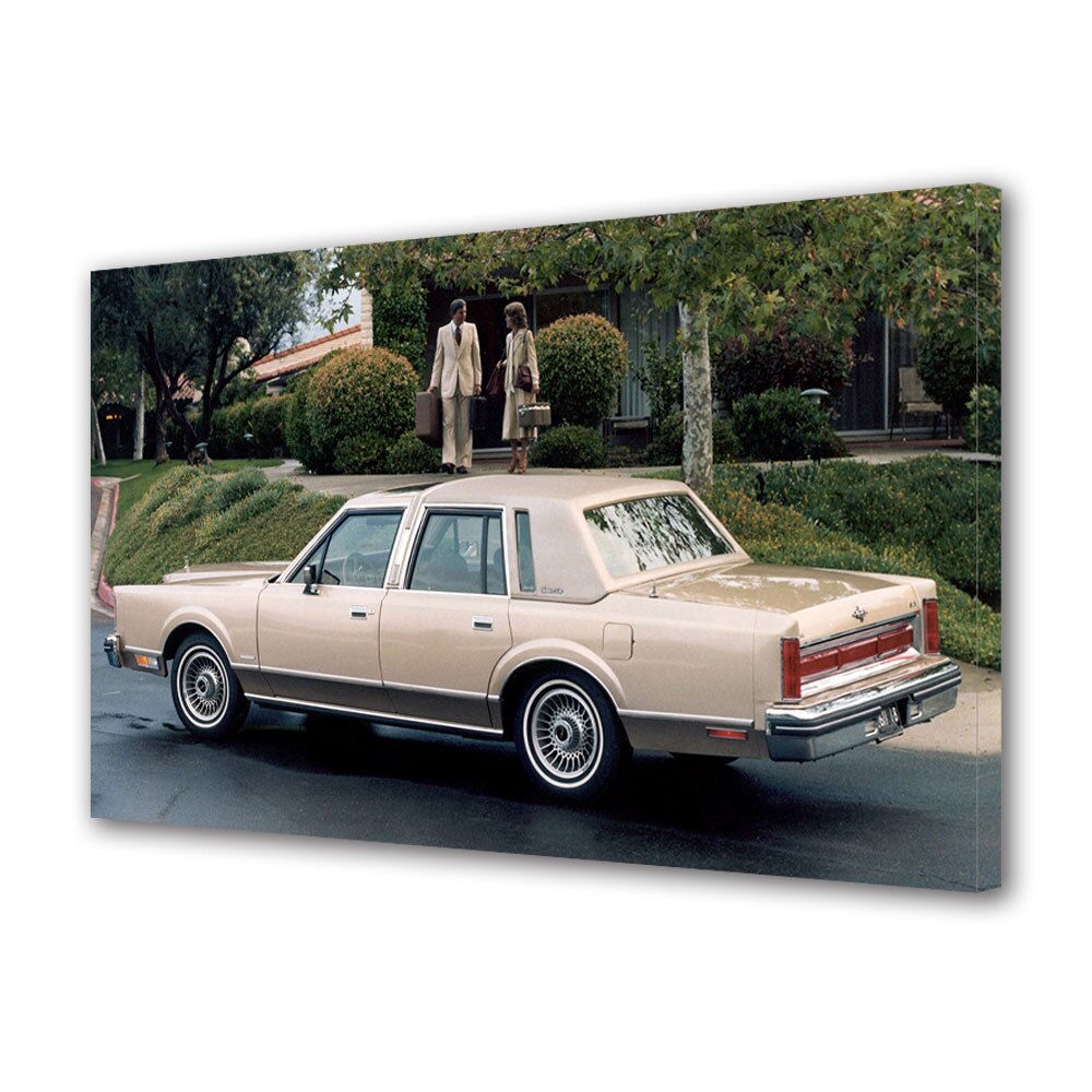 Tablou Canvas Luminos in intuneric VarioView LED, Auto Moto, Lincoln Town Car 1981-85, 30 x 45 cm