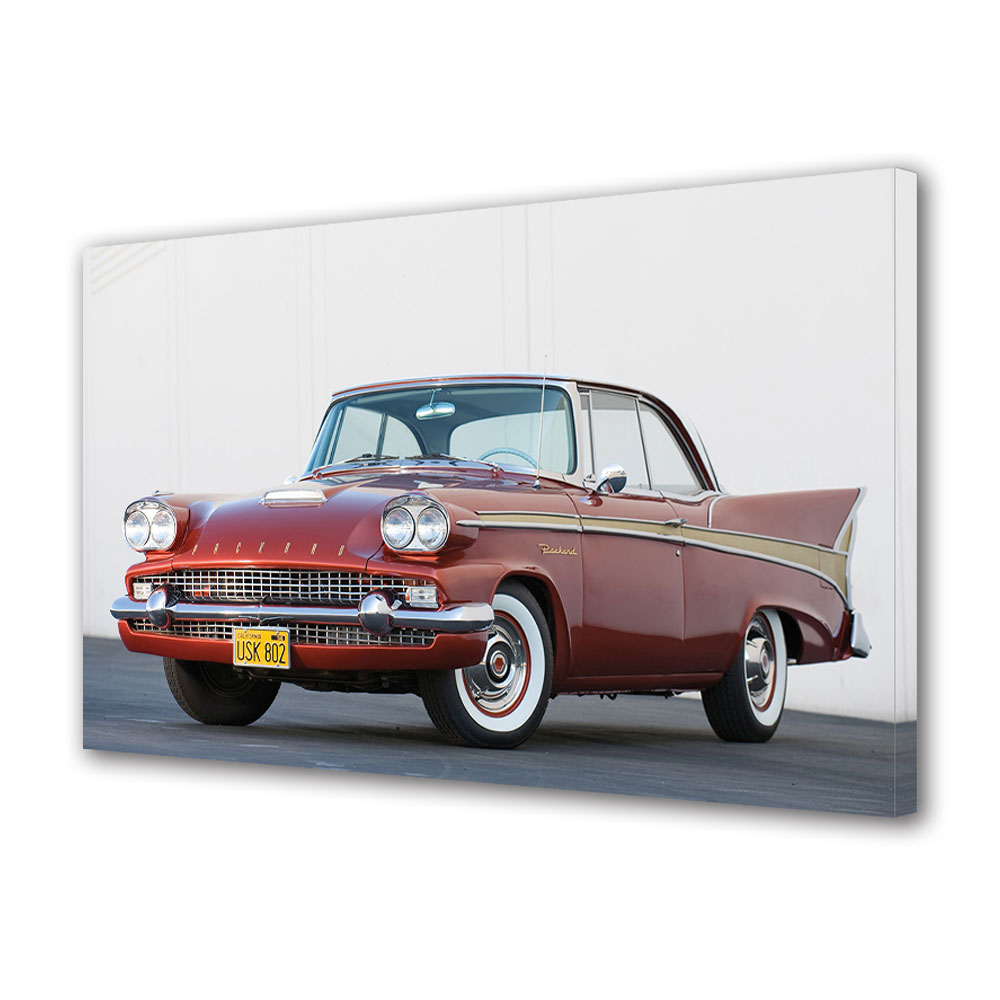 Tablou Canvas Luminos in intuneric VarioView LED, Auto Moto, 1958 Packard Hardtop Coupe, 40 x 60 cm