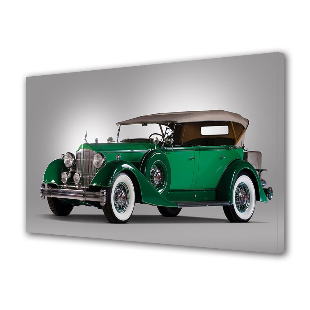 Tablou Canvas Luminos in intuneric VarioView LED, Auto Moto, 1934 Packard Twelve 5-Passenger Phaeton, 30 x 45 cm
