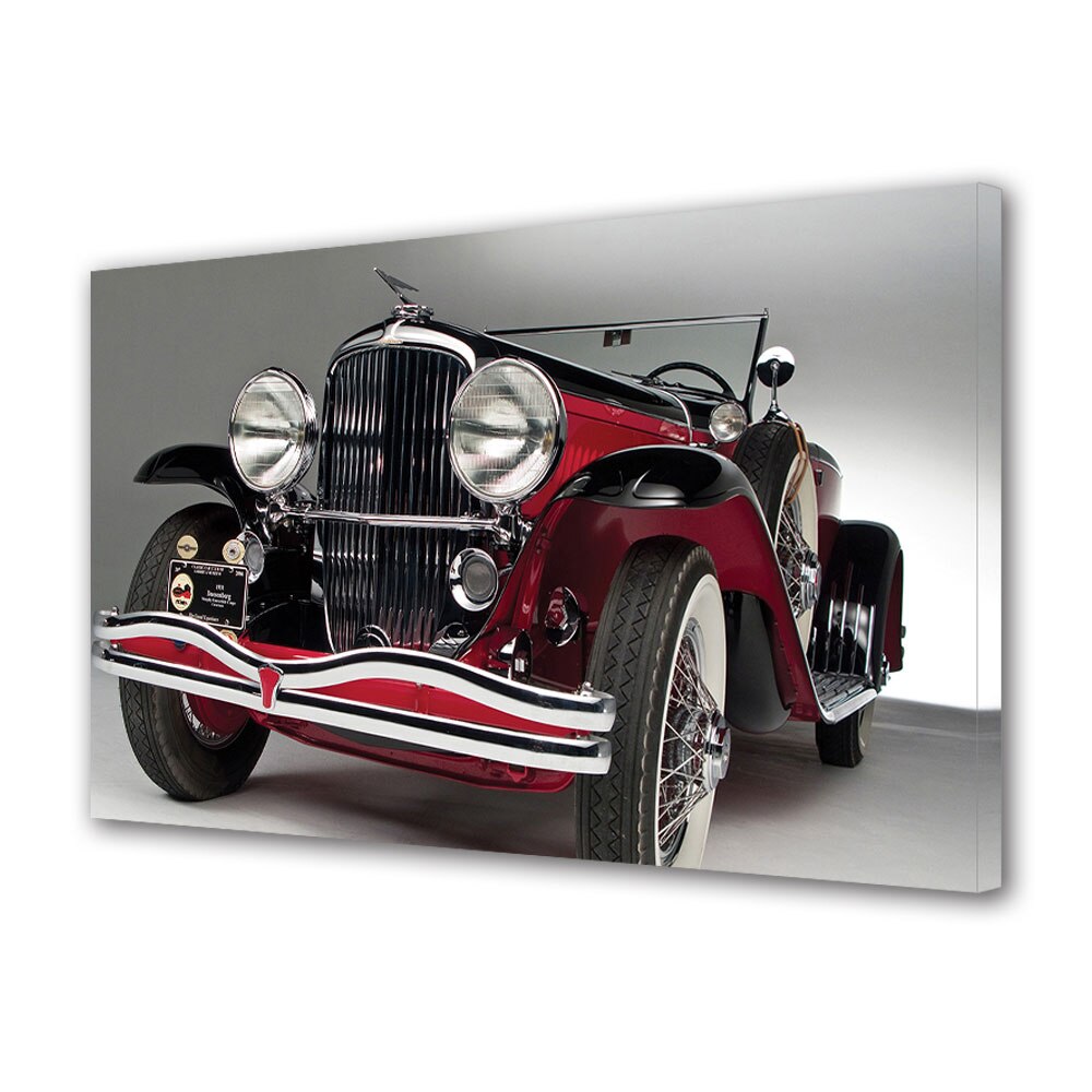 Tablou Canvas Luminos in intuneric VarioView LED, Auto Moto, Duesenberg J 395 Convertible Coupe by Murphy 1931, 30 x 45 cm