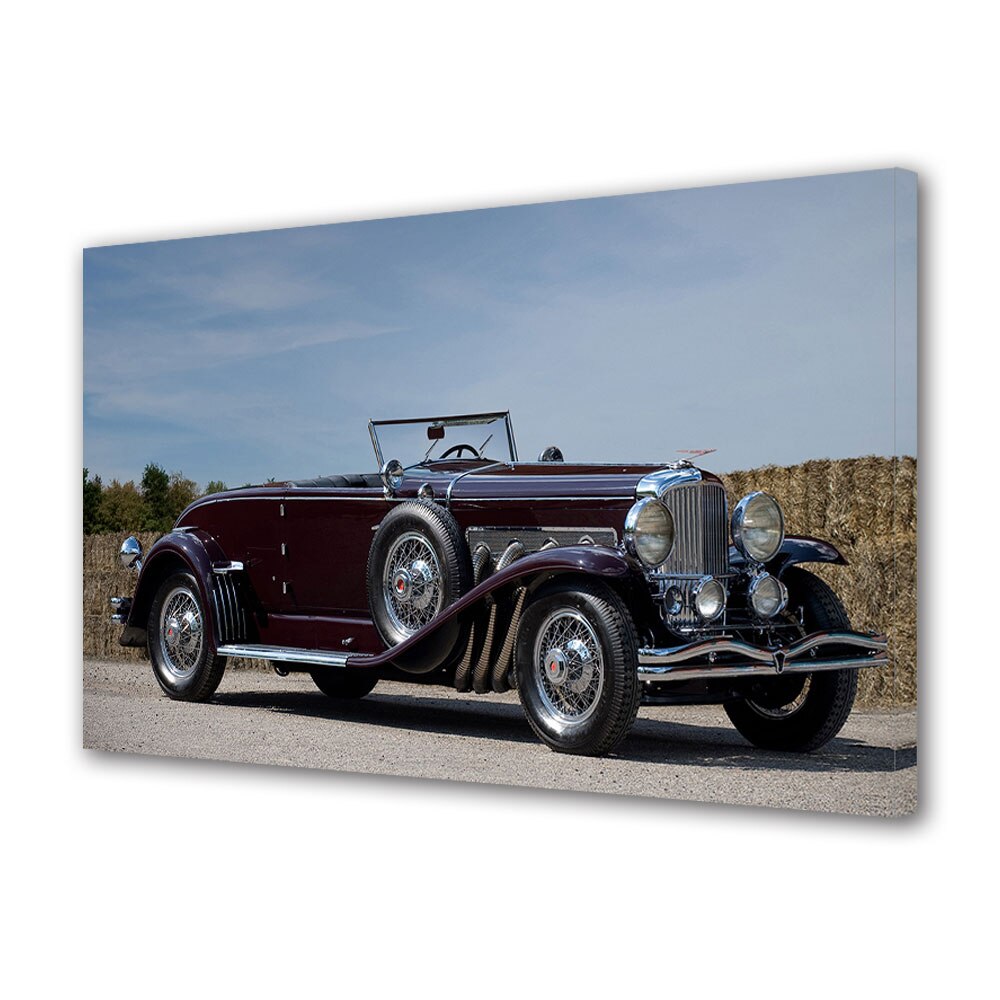 Tablou Canvas Luminos in intuneric VarioView LED, Auto Moto, 1935 Duesenberg Model J Convertible Coupe by Murphy, 40 x 60 cm