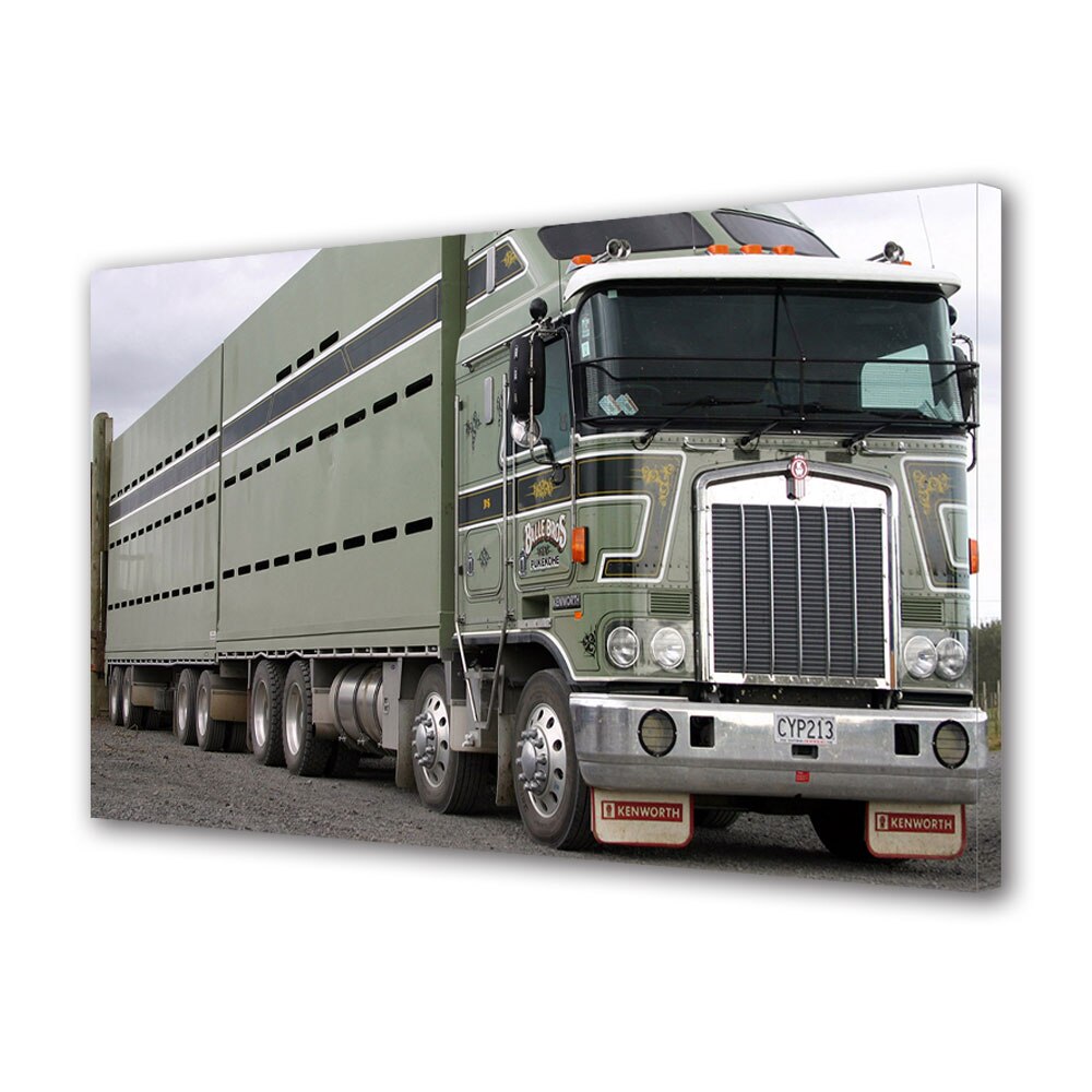 Tablou Canvas Luminos in intuneric VarioView LED, Auto Moto, Kenworth K100, 40 x 60 cm