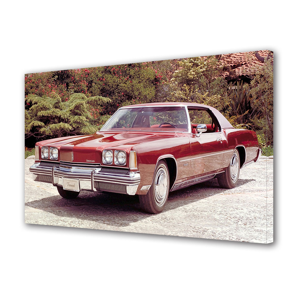 Tablou Canvas Luminos in intuneric VarioView LED, Auto Moto, Oldsmobile Toronado 1972, 40 x 60 cm