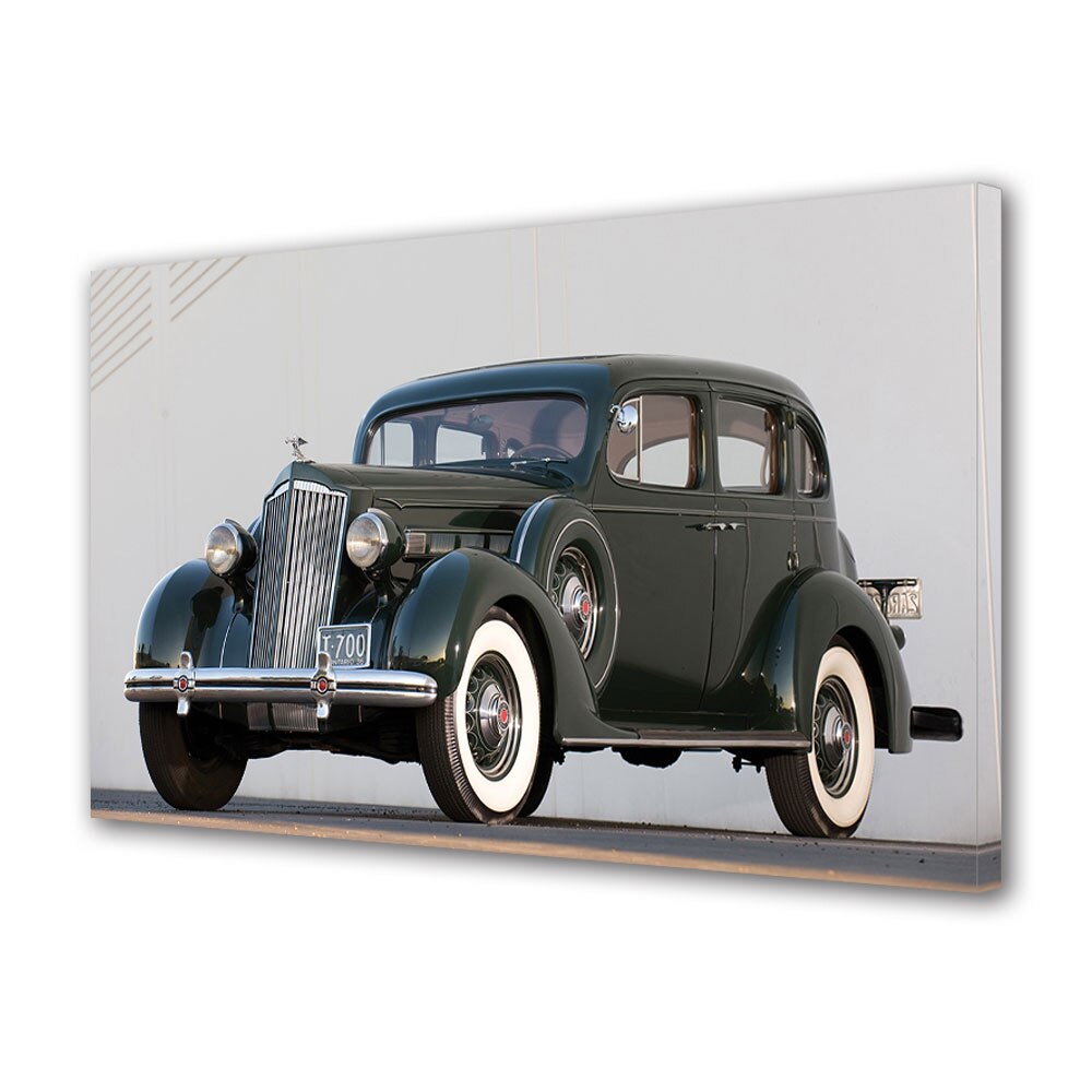 Tablou Canvas Luminos in intuneric VarioView LED, Auto Moto, Packard 120 Sedan 1936, 30 x 45 cm